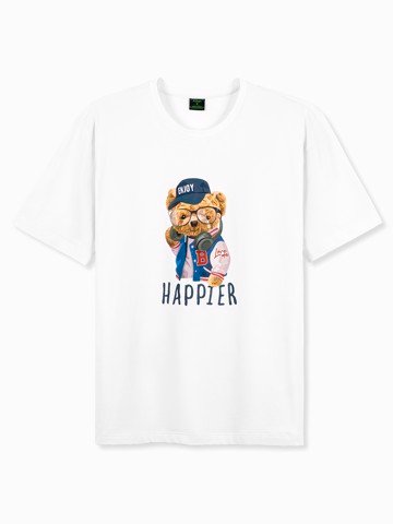 401121 - Áo thun Teddy Happier - Oversize